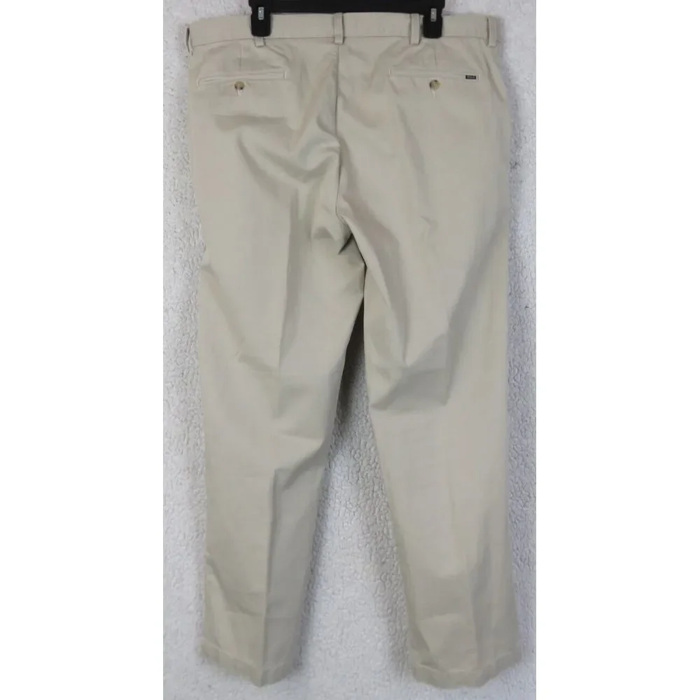 Mens Polo Ralph Lauren Chino Pants Size 38/32 Beige Preppy Classic‎ Normcore